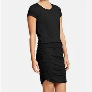 Athleta Topanga T Shirt Ruched Dress